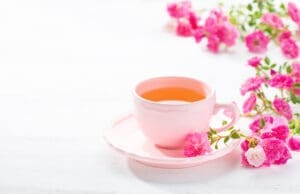 rose tea