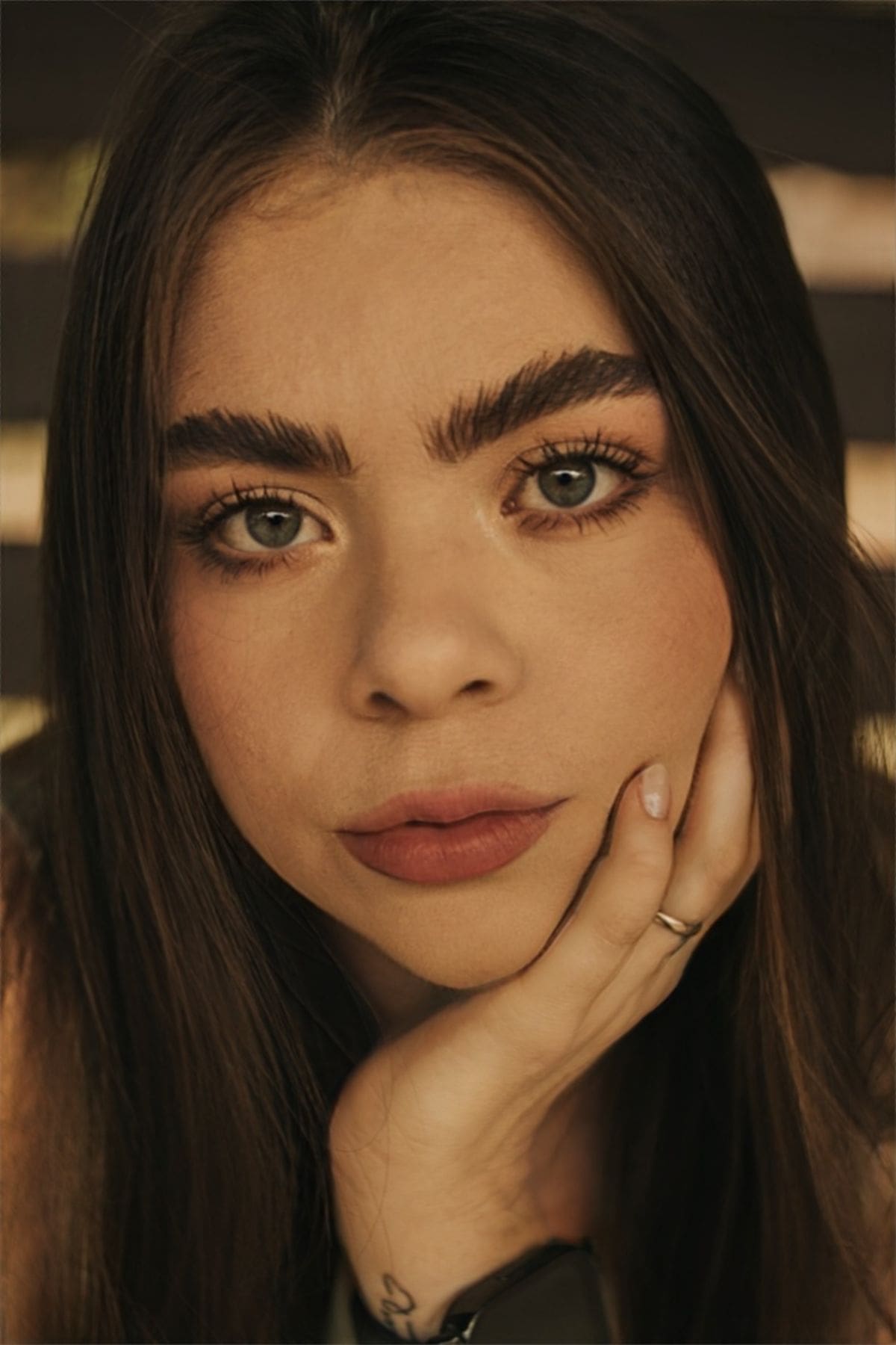 Soft-focus cloud skin makeup look with a natural diffused glow
